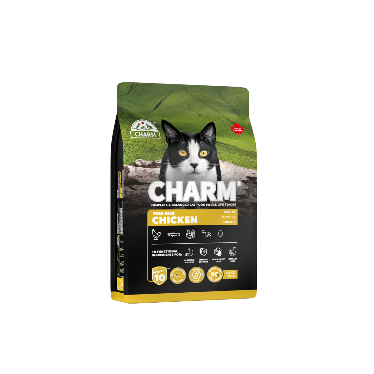 CHARM FREE-RUN CHICKEN チャーム ドッグフード 10kg Free-Run Chicken Dry Cat Food - CHARM® Pet Food (Canada)