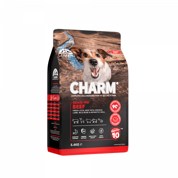 CHARM Pet Food Grass-Fed Beef Dog Food