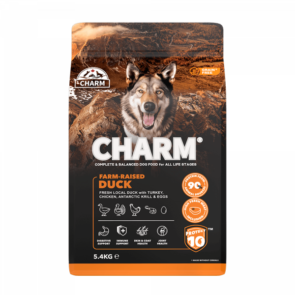 charm pet food - Farm-Raised Duck Dog Food