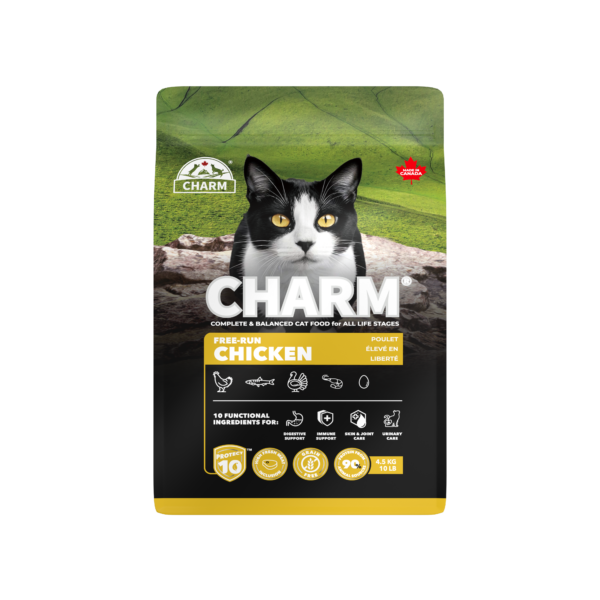 Free-Run Chicken Cat Food- best dry food for cat. Charm Pet Food in Canada