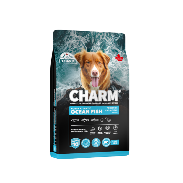 CHARM Pet Food Grass-North Atlantic Ocean Fish Dog Food